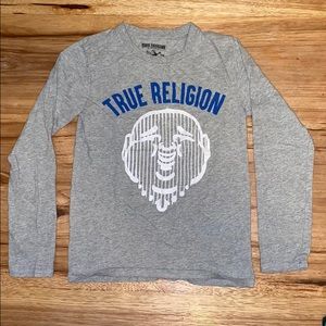 👦True Religion long sleeve shirt size medium